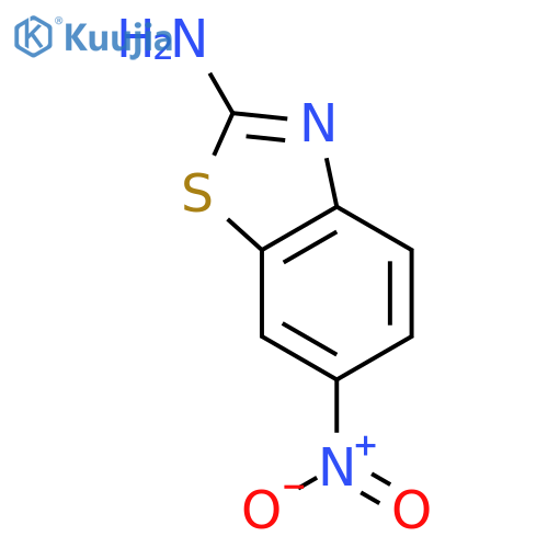 6-nitro-1,3-benzothiazol-2-amine structure
