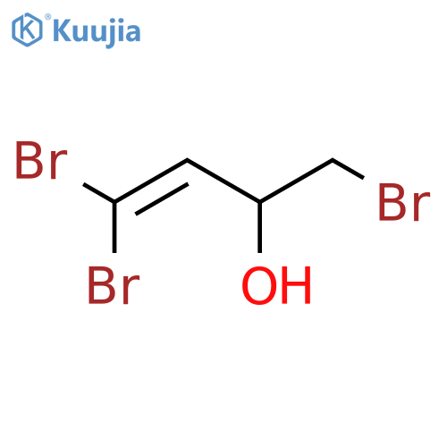 3-Buten-2-ol, 1,4,4-tribromo- structure