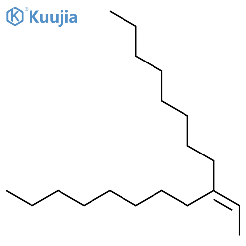 Heptadecane, 9-ethylidene- structure