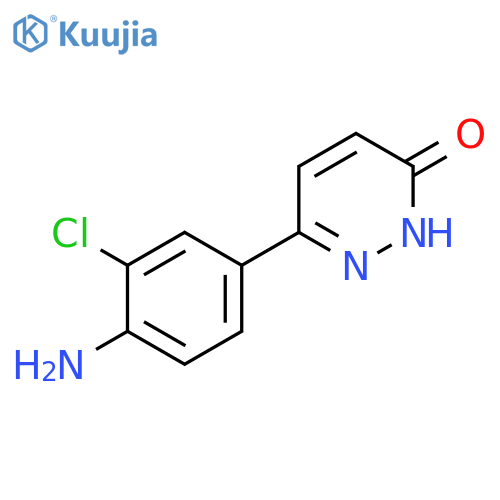 6-(4-Amino-3-chlorophenyl)pyridazin-3(2H)-one structure
