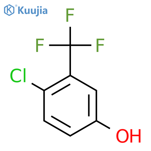 4-Chloro-3-(trifluoromethyl)phenol structure
