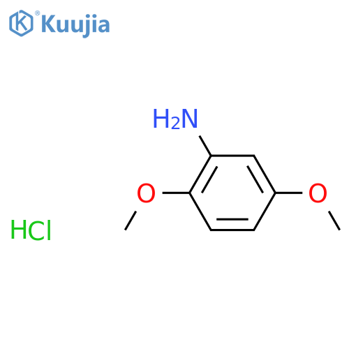 Benzenamine,2,5-dimethoxy-, hydrochloride (1:1) structure