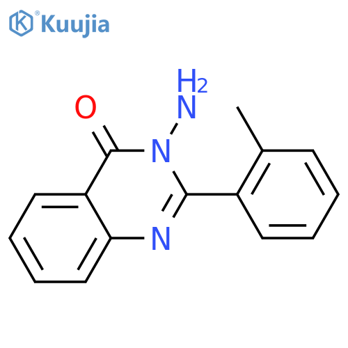 4(3H)-Quinazolinone, 3-amino-2-(2-methylphenyl)- structure