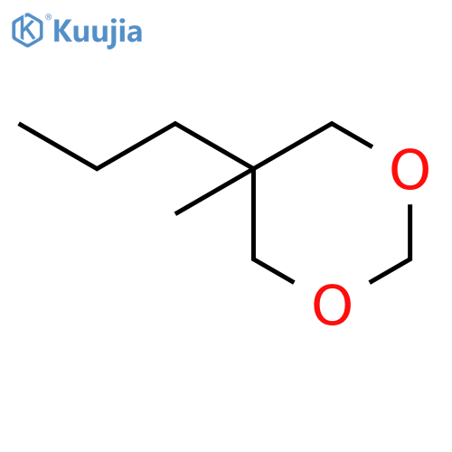 5-methyl-5-propyl-1,3-dioxane structure