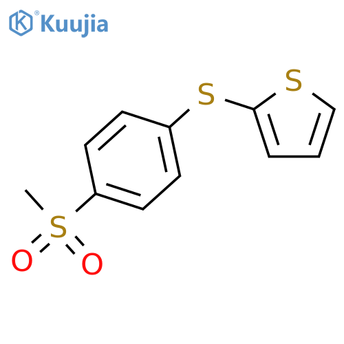 2-{[4-(Methanesulfonyl)phenyl]sulfanyl}thiophene structure