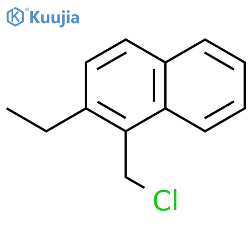 1-(Chloromethyl)-2-ethylnaphthalene structure