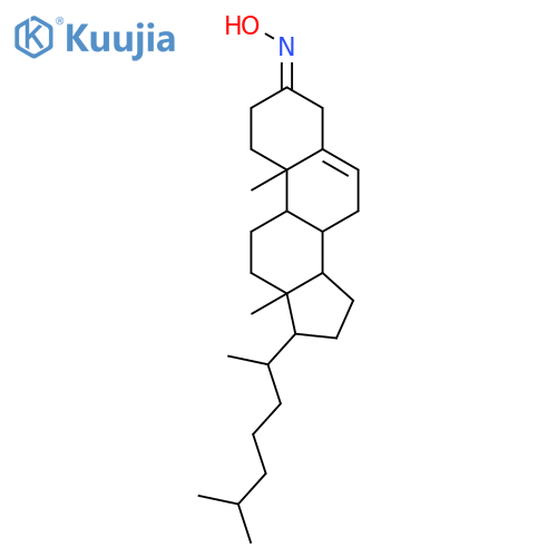 Cholest-5-en-3-one,oxime structure