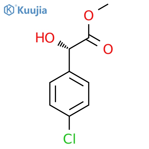 methyl (2S)-2-(4-chlorophenyl)-2-hydroxyacetate structure