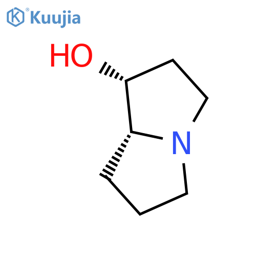 1H-Pyrrolizin-1-ol, hexahydro-, (1R-trans)- structure