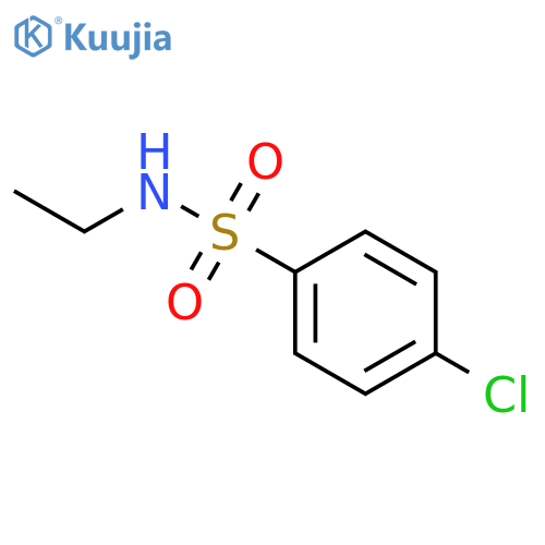 4-chloro-N-ethylbenzene-1-sulfonamide structure