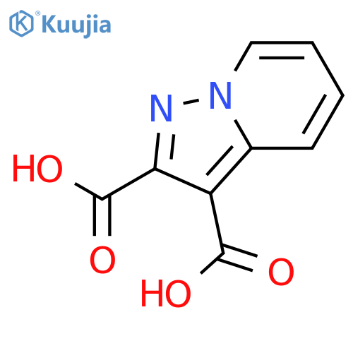 Pyrazolo1,5-apyridine-2,3-dicarboxylic Acid structure