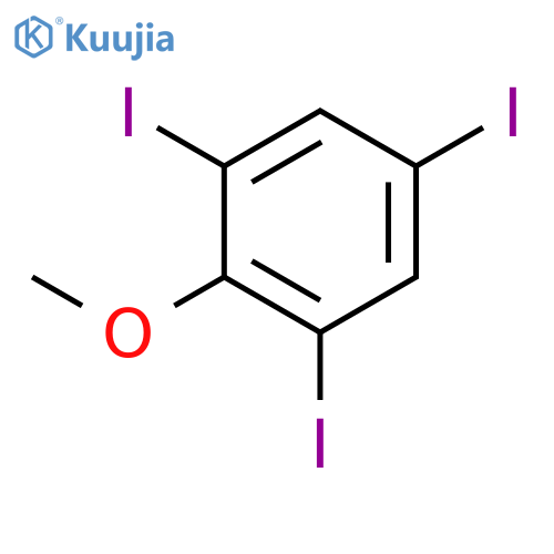 Benzene, 1,3,5-triiodo-2-methoxy- structure