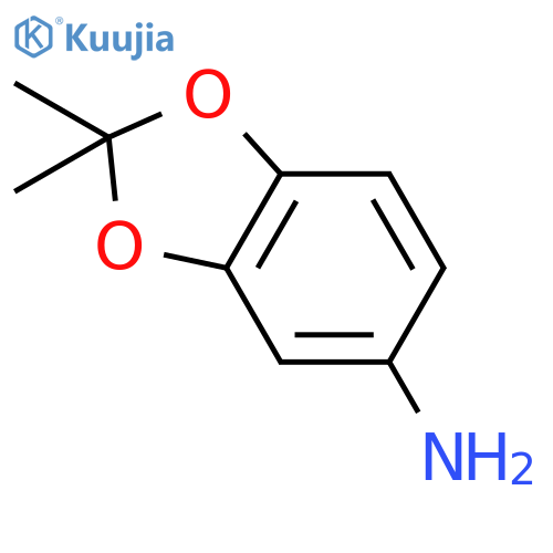2,2-dimethyl-1,3-benzodioxol-5-amine structure