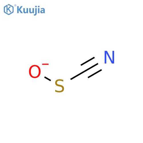 Cyanosulfoxylate (9CI) structure