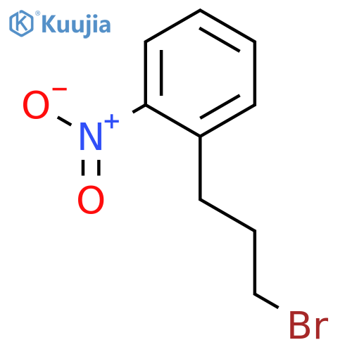 1-(3-bromopropyl)-2-nitrobenzene structure