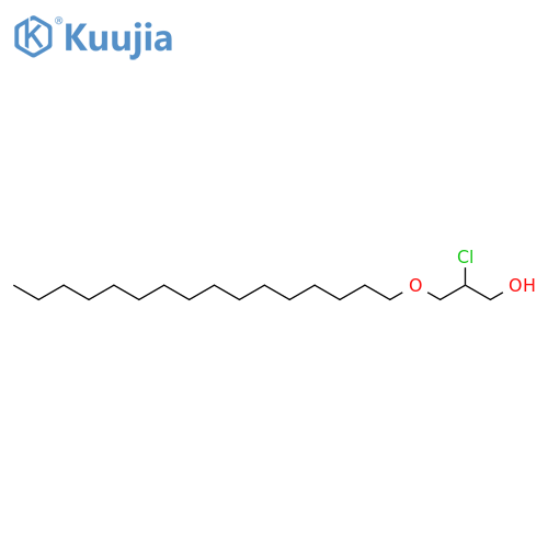 1-Propanol, 2-chloro-3-(hexadecyloxy)- structure