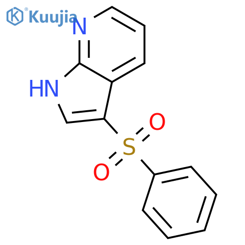 1H-Pyrrolo[2,3-b]pyridine, 3-(phenylsulfonyl)- structure