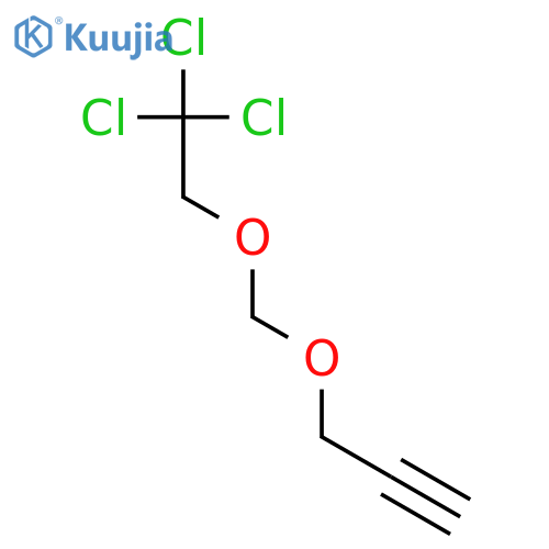 3-[(2,2,2-Trichloroethoxy)methoxy]prop-1-yne structure