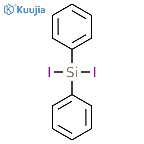 Silane, diiododiphenyl- structure