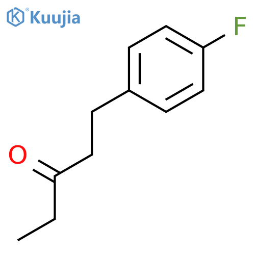 1-(4-Fluorophenyl)pentan-3-one structure