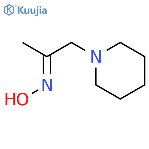 2-Propanone,1-(1-piperidinyl)-, oxime structure