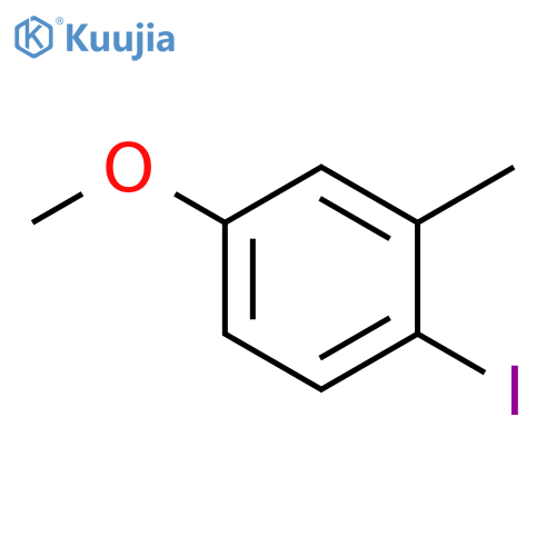 1-Iodo-4-methoxy-2-methylbenzene structure