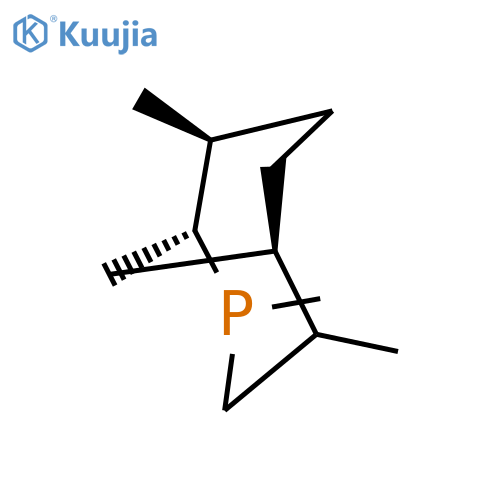 2-Phosphabicyclo[3.3.1]nonane, 2,4,8-trimethyl-, (1R,5R,8S)- structure