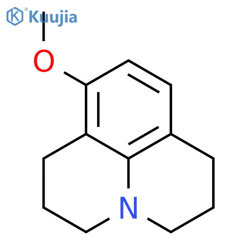 8-methoxy-1,2,3,5,6,7-hexahydropyrido[3,2,1-ij]quinoline structure