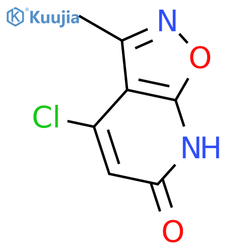 4-chloro-3-methyl-1,2oxazolo5,4-bpyridin-6-ol structure
