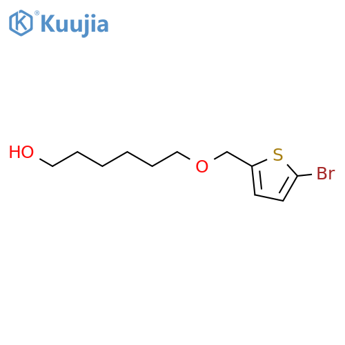 1-Hexanol, 6-[(5-bromo-2-thienyl)methoxy]- structure