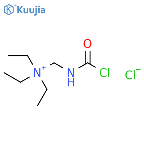 Ethanaminium, N-[[(chlorocarbonyl)amino]methyl]-N,N-diethyl-, chloride structure