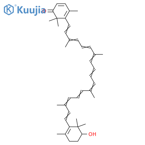 3,4-Didehydro-2'-hydroxy-beta,beta-caroten-2-one structure