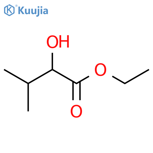 ethyl (2S)-2-hydroxy-3-methylbutanoate structure