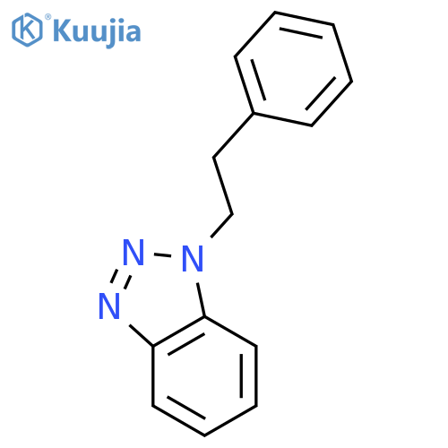 1-Phenethyl-1H-benzo[d][1,2,3]triazole structure