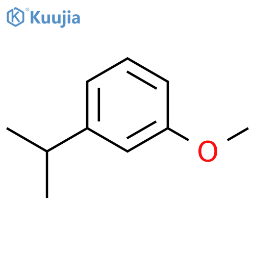 Benzene, 1-methoxy-3-(1-methylethyl)- structure