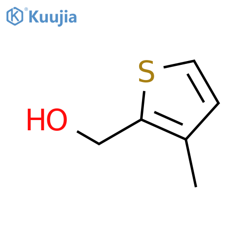 (3-methyl-2-thienyl)methanol structure