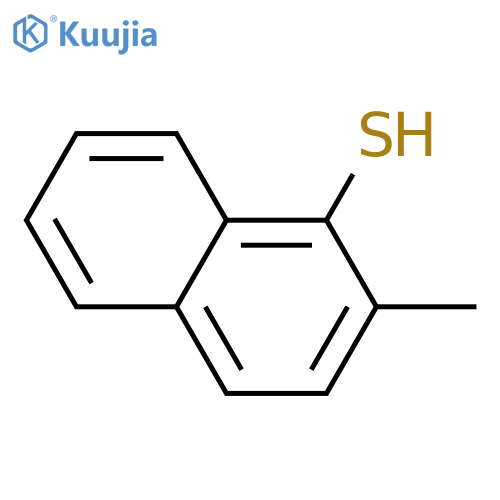 2-methylnaphthalene-1-thiol structure