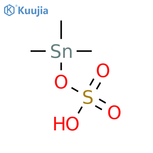Sulfuric acid,mono(trimethylstannyl) ester structure