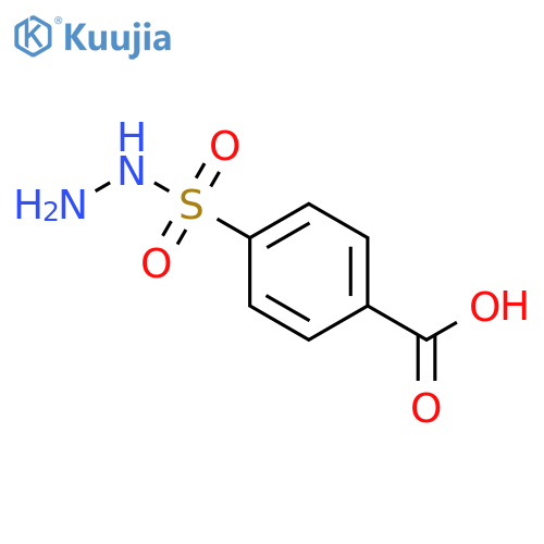 4-(hydrazinesulfonyl)benzoic Acid structure