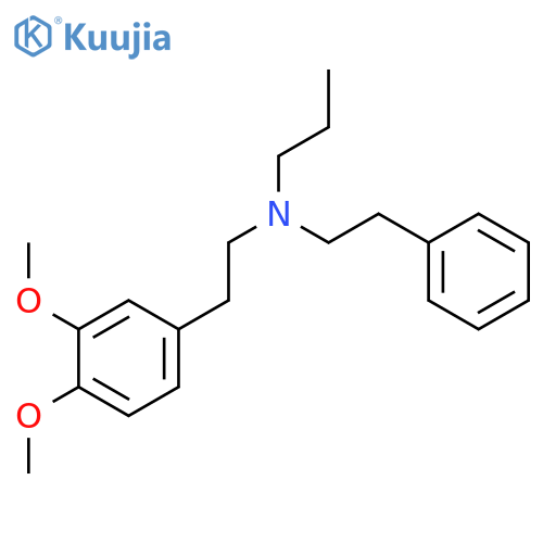BENZENEETHANAMINE, 3,4-DIMETHOXY-N-(2-PHENYLETHYL)-N-PROPYL- structure
