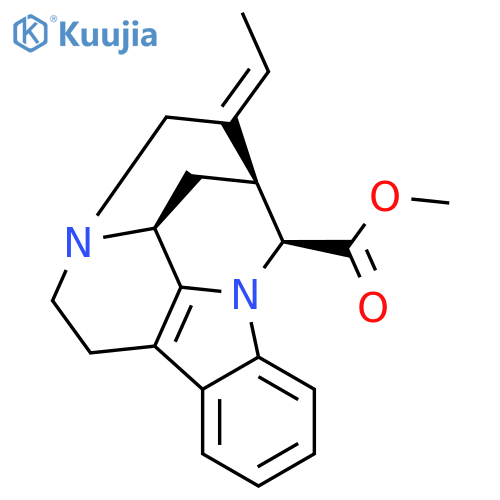 2H-2,12-Methanoindolo[2,3-a]quinolizine-13-carboxylicacid, 3-ethylidene-1,3,4,6,7,12b-hexahydro-, methyl ester, (2R,3E,12bS,13S)- structure