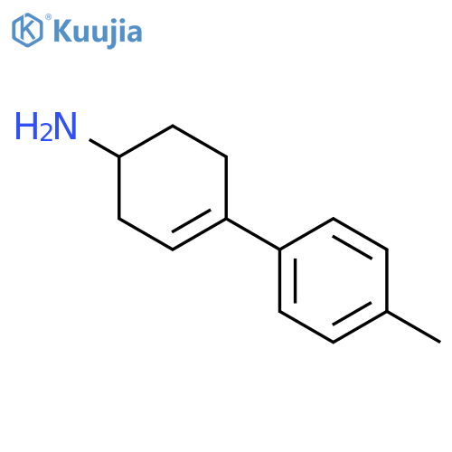 3-Cyclohexen-1-amine,4-(4-methylphenyl)- structure
