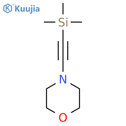 4-[2-(trimethylsilyl)ethynyl]morpholine structure