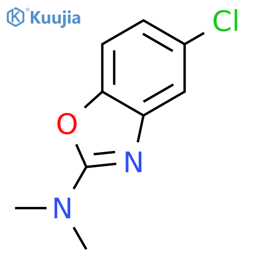 2-Benzoxazolamine,5-chloro-N,N-dimethyl- structure