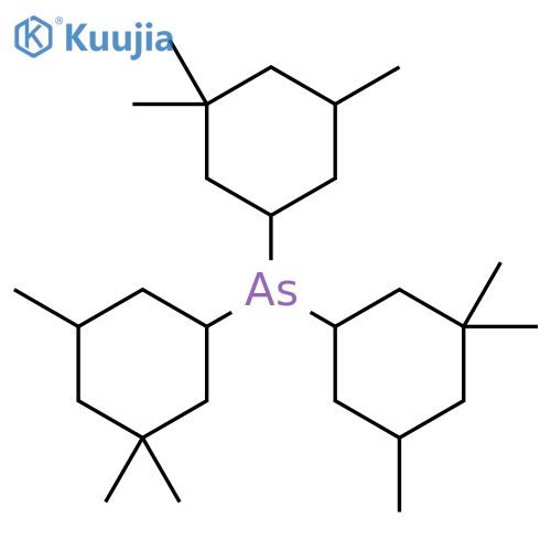 Arsine,tris(3,3,5-trimethylcyclohexyl)- structure