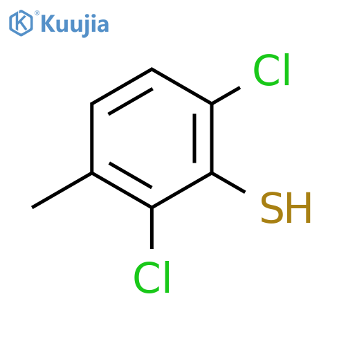 Benzenethiol, 2,6-dichloro-3-methyl- structure
