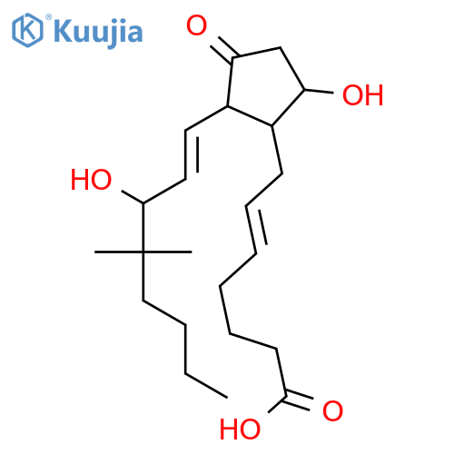 Prosta-5,13-dien-1-oicacid, 9,15-dihydroxy-16,16-dimethyl-11-oxo-, (5Z,9a,13E,15S)- (9CI) structure