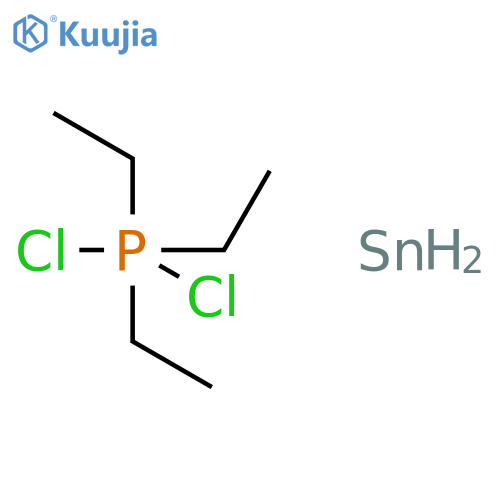 TIN, DICHLORO(TRIETHYLPHOSPHINE)- structure