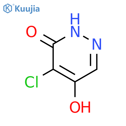 4-chloro-5-hydroxy-2,3-dihydropyridazin-3-one structure