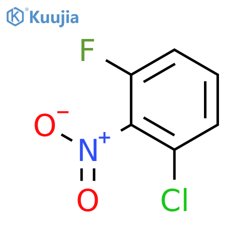 1-chloro-3-fluoro-2-nitrobenzene structure